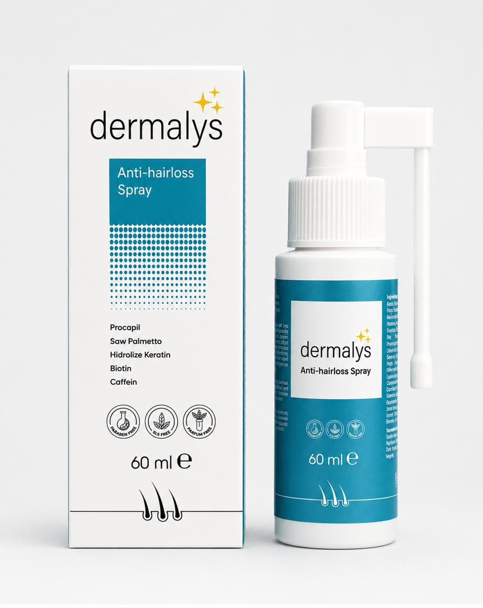 Anti-hairloss Spray — Dermalys ürün posteri